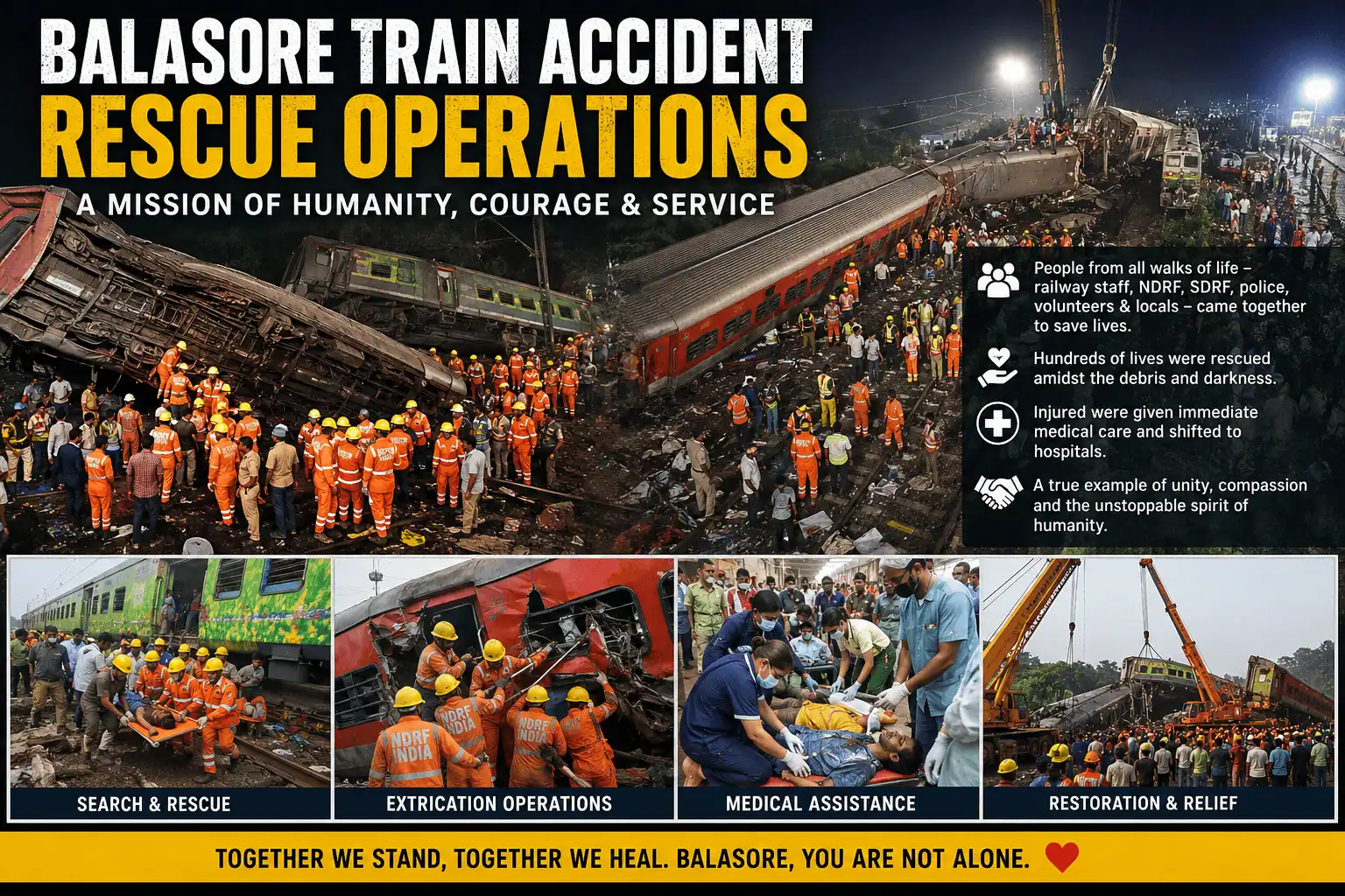 Rescue Operations After the Balasore...