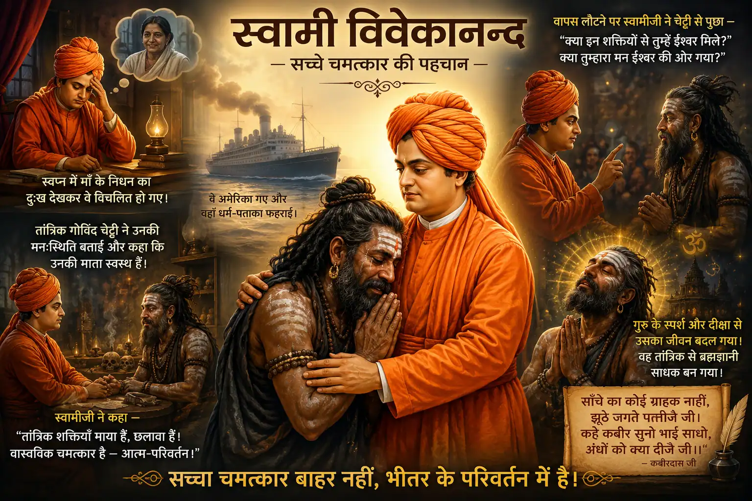 Swami Vivekananda and Govinda Chetty